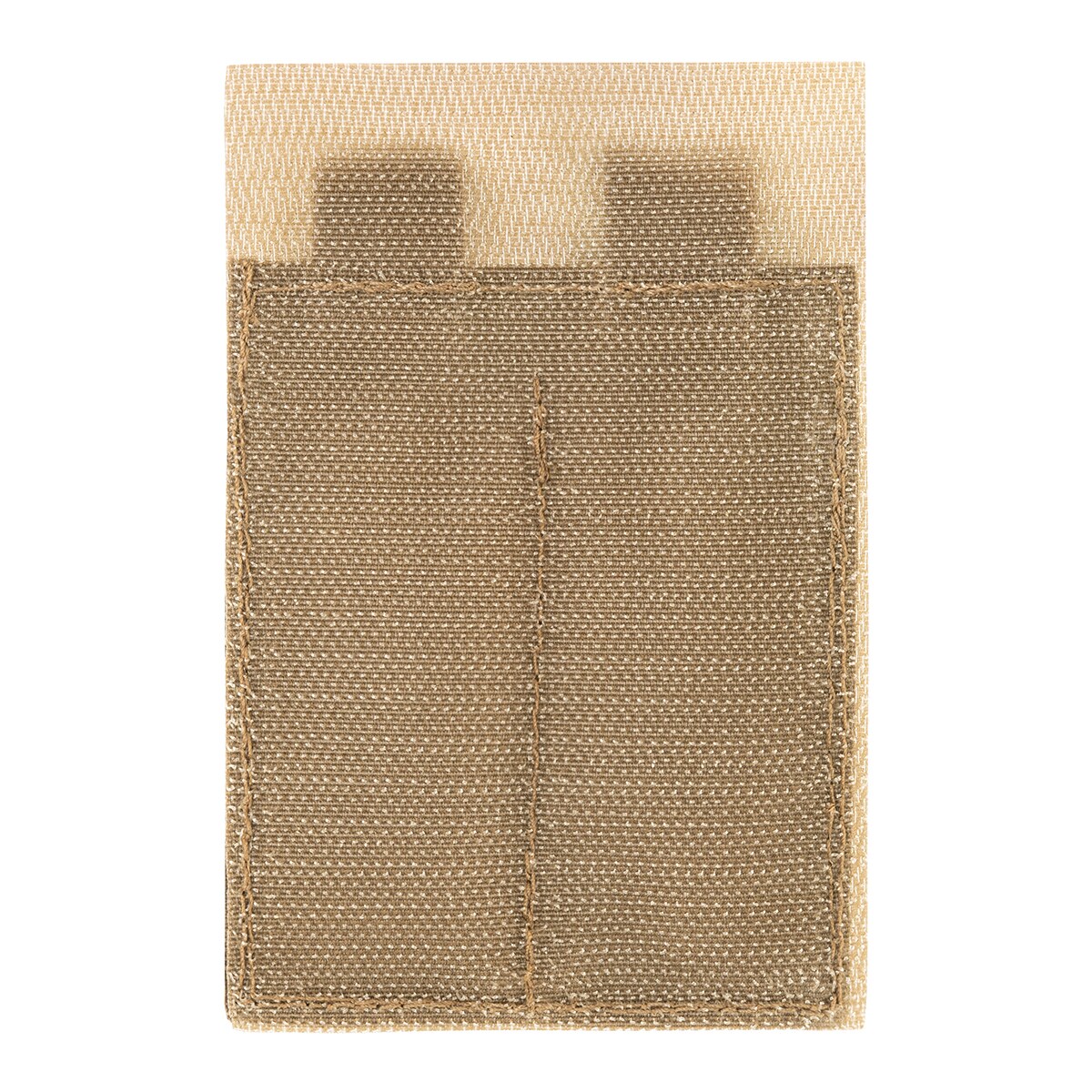 Mil-Tec Double Magazine Pouch with Hook & Loop Backside - Dark Coyote