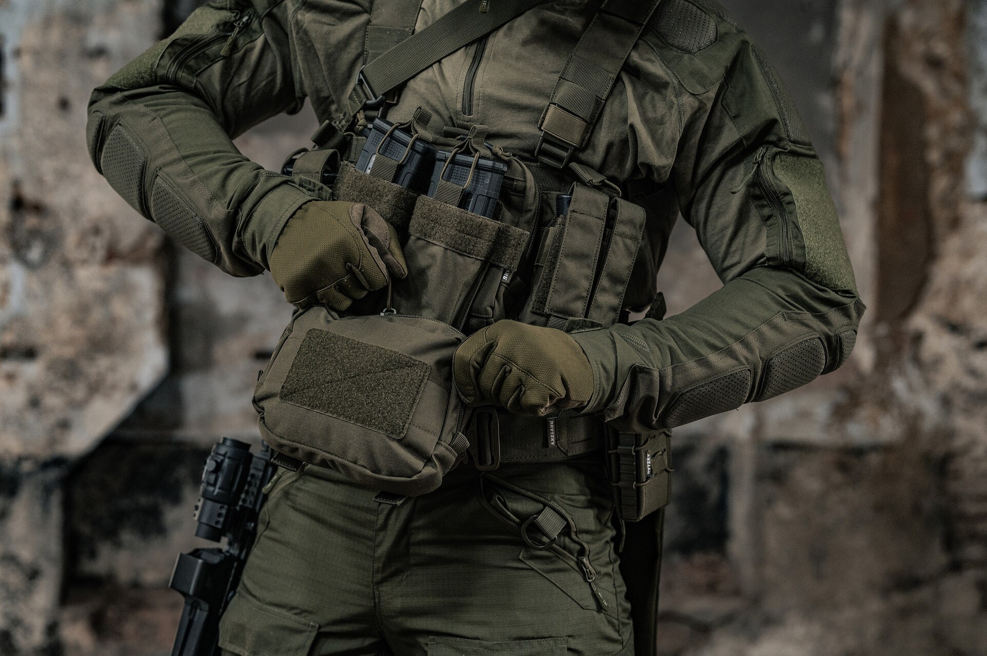 Mil-Tec Combat Shirt Chimera - Olive