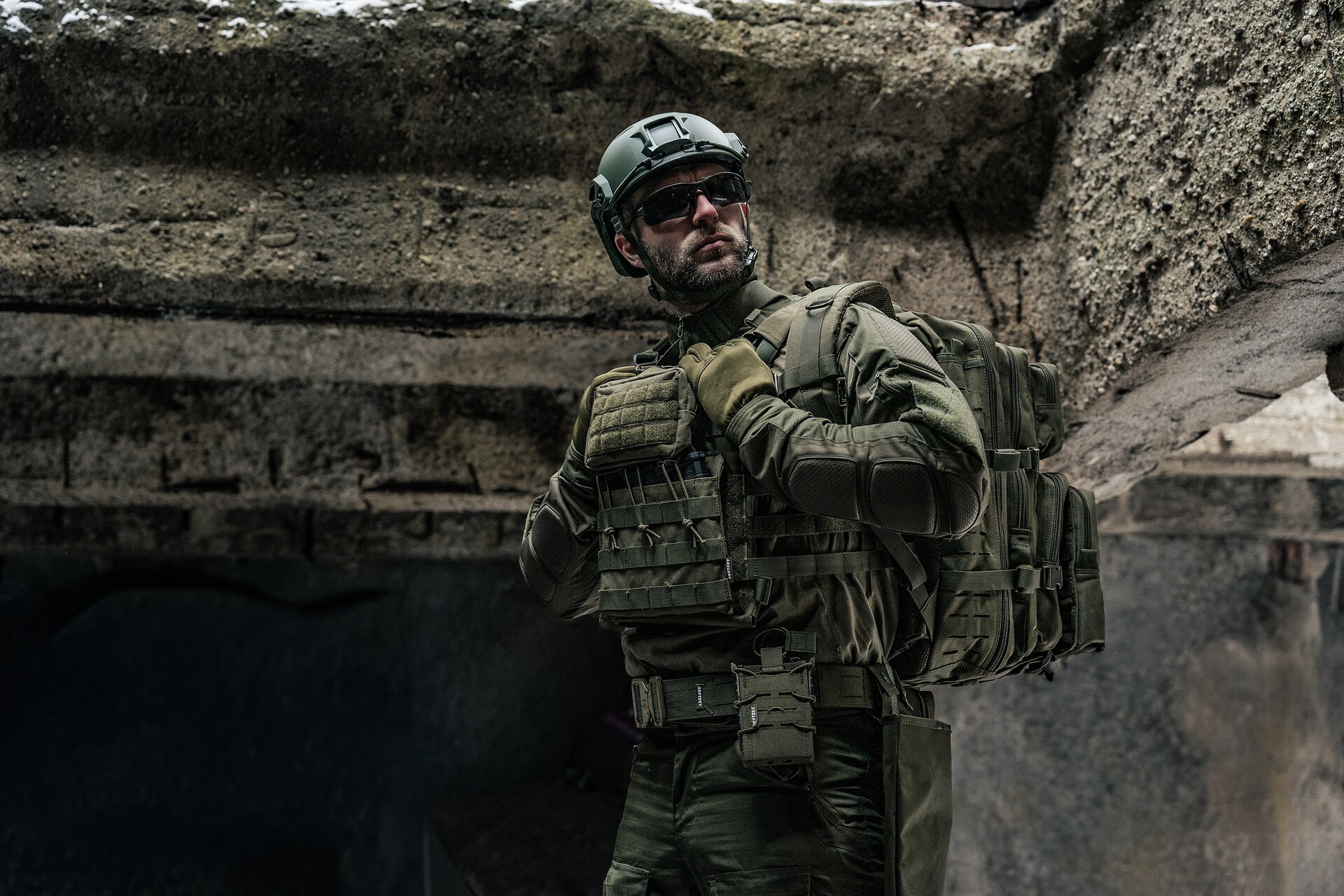 Mil-Tec Combat Shirt Chimera - Olive