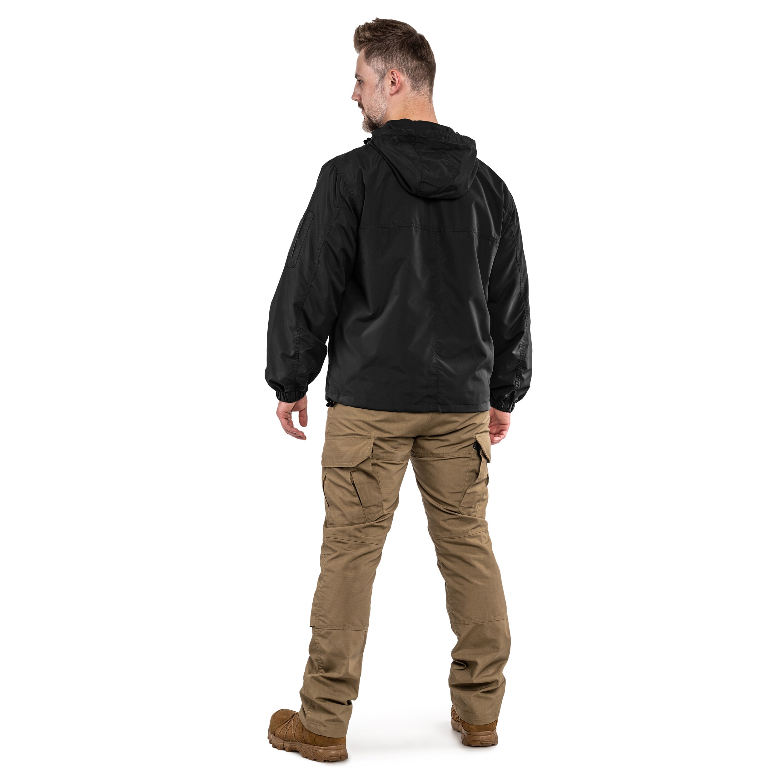 Mil-Tec Combat Anorak Summer Jacket - Black