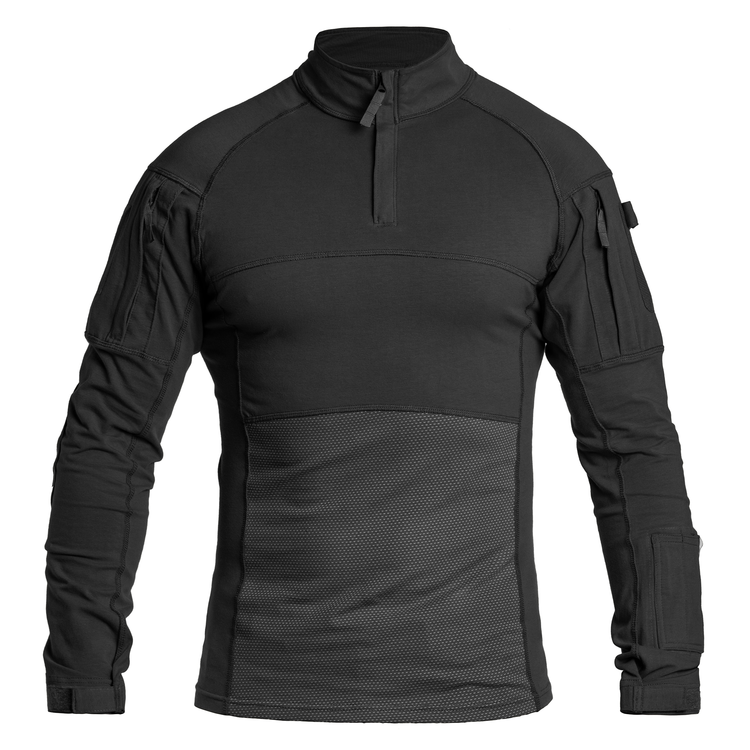 Mil-Tec Combat Shirt Assault Field - Black
