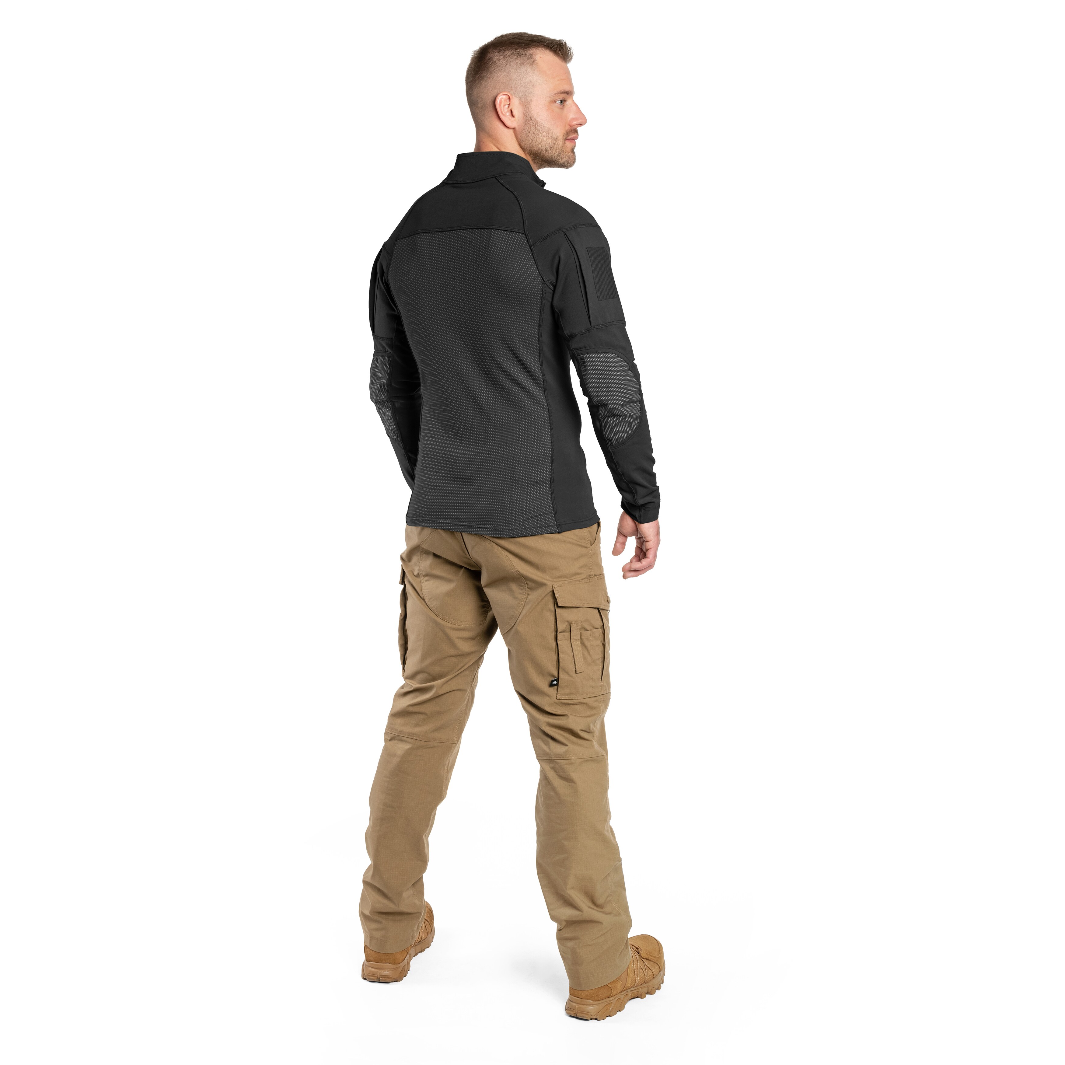 Mil-Tec Combat Shirt Assault Field - Black