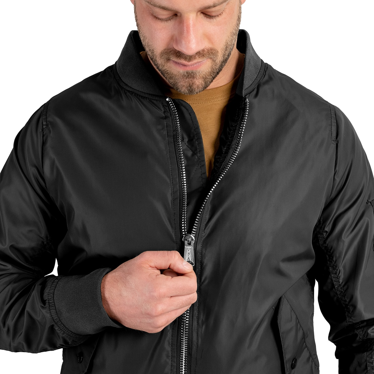 Mil-Tec MA-1 Flyers Jacket - Summer Black