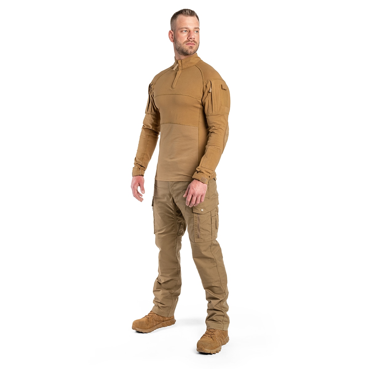 Mil-Tec Combat Shirt Assault Field - Dark Coyote