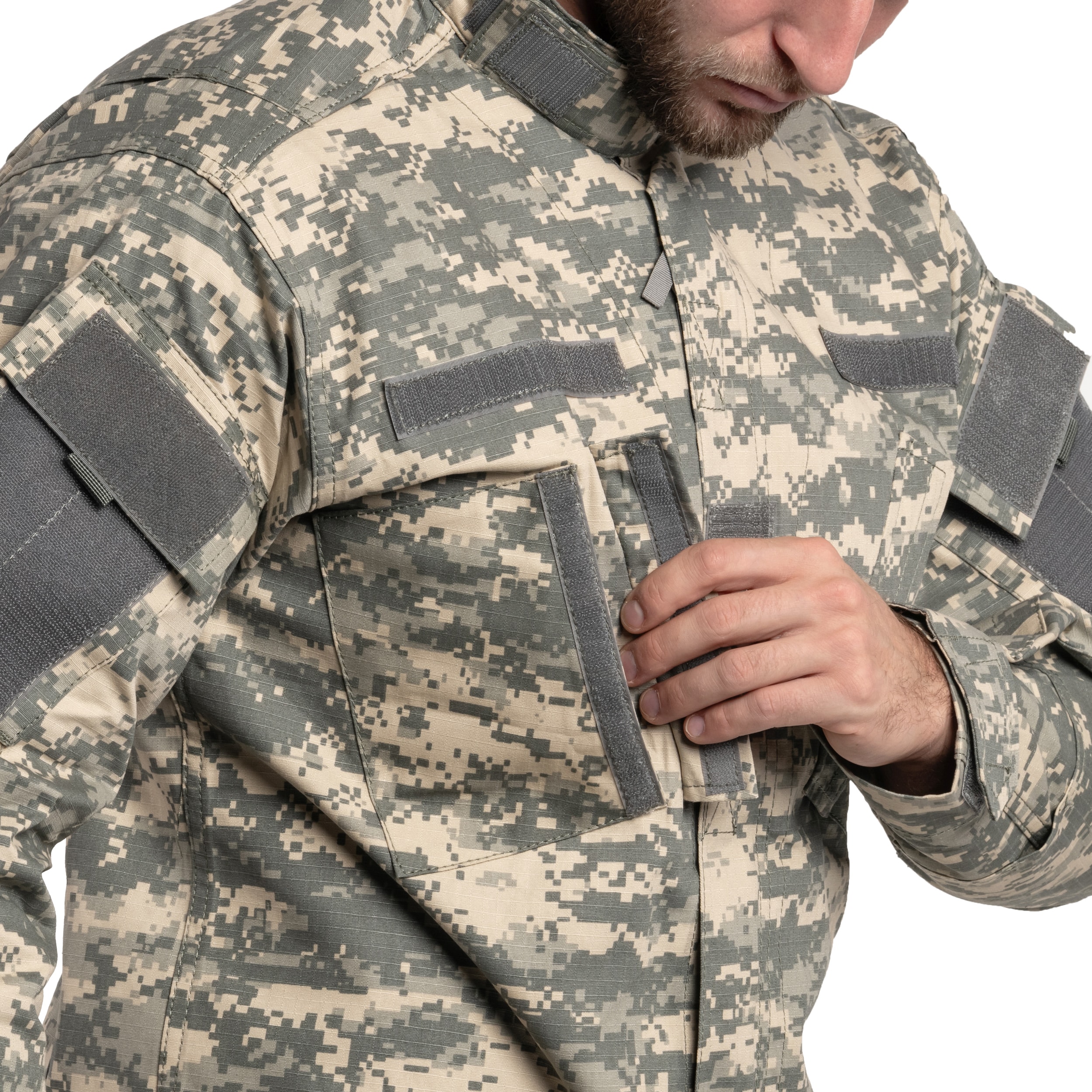 Mil-Tec Teesar ACU RipStop Military Jacket - AT-Digital