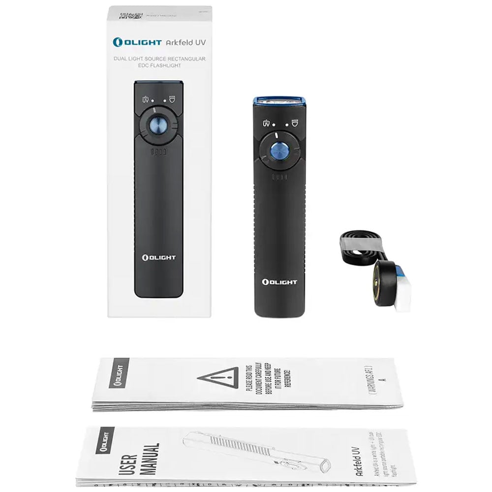 Olight Arkfeld UV Torch Black - 1000 lumens