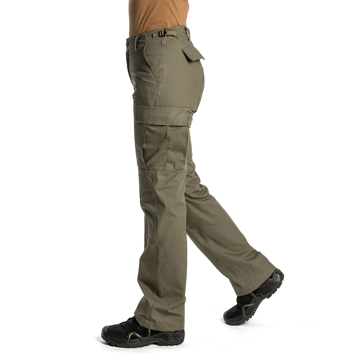 Brandit BDU Rip-Stop Women's Military Trousers Olive