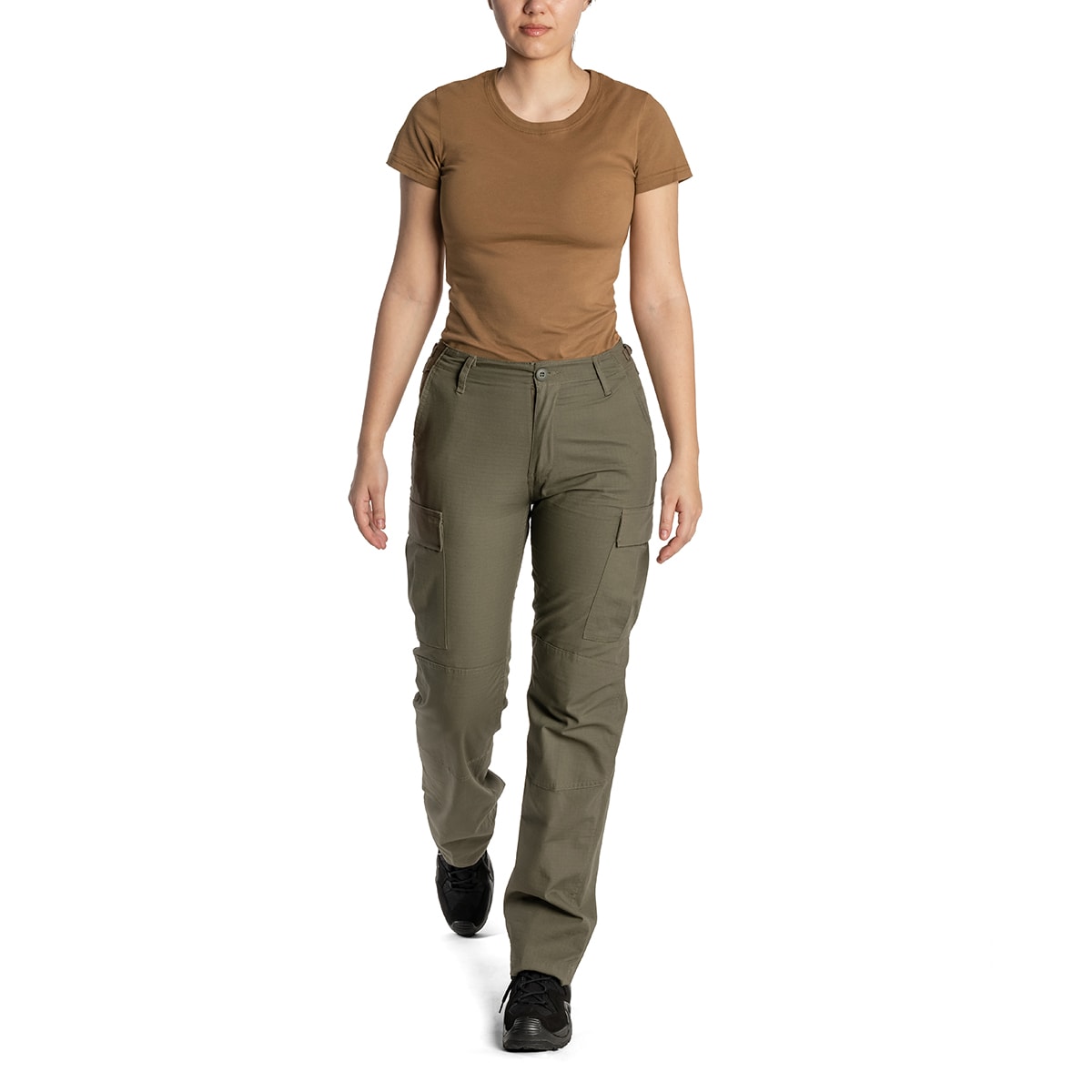 Brandit BDU Rip-Stop Women's Military Pants Olive