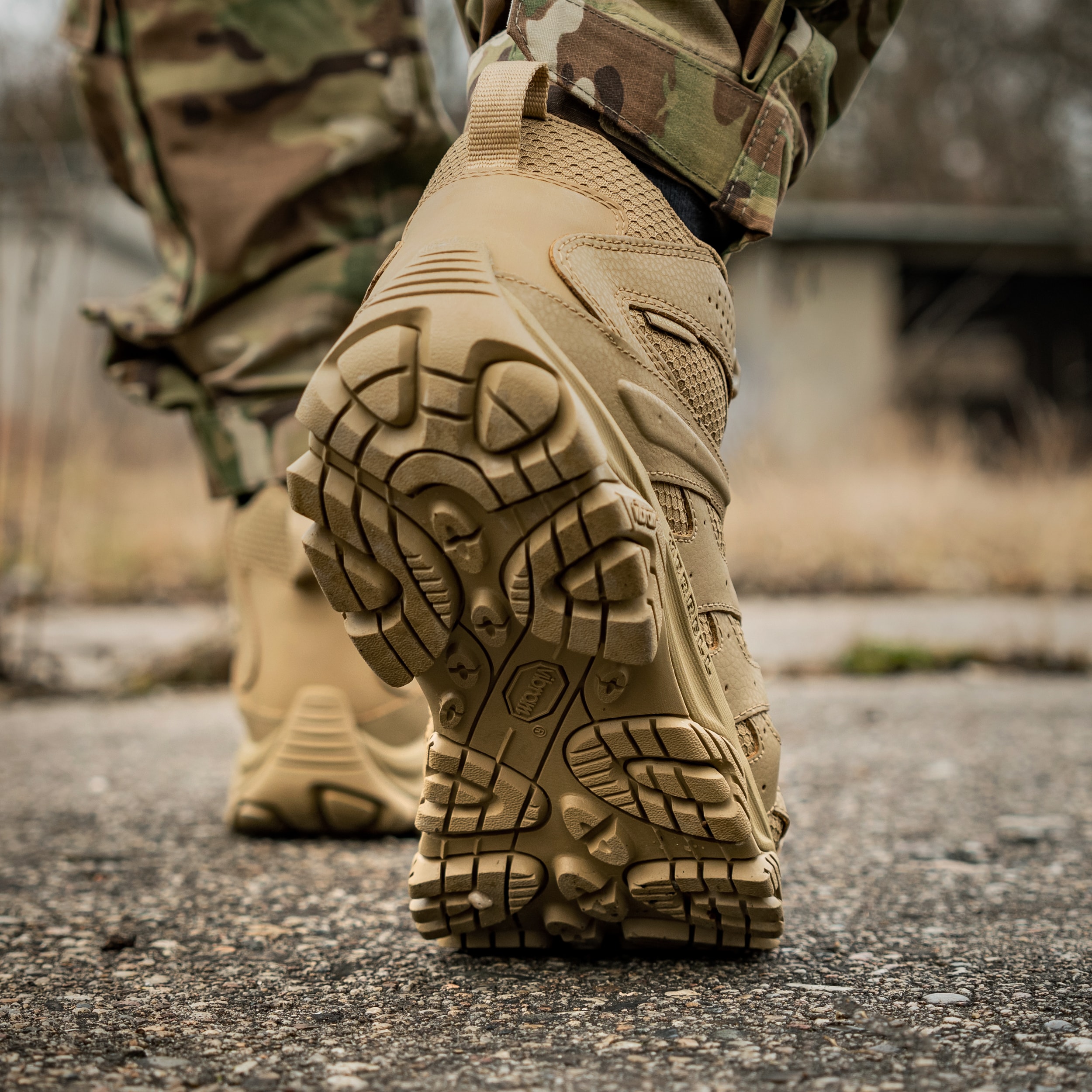 Merrell MOAB 3 Mid Tactical Waterproof Shoes - Dark Coyote