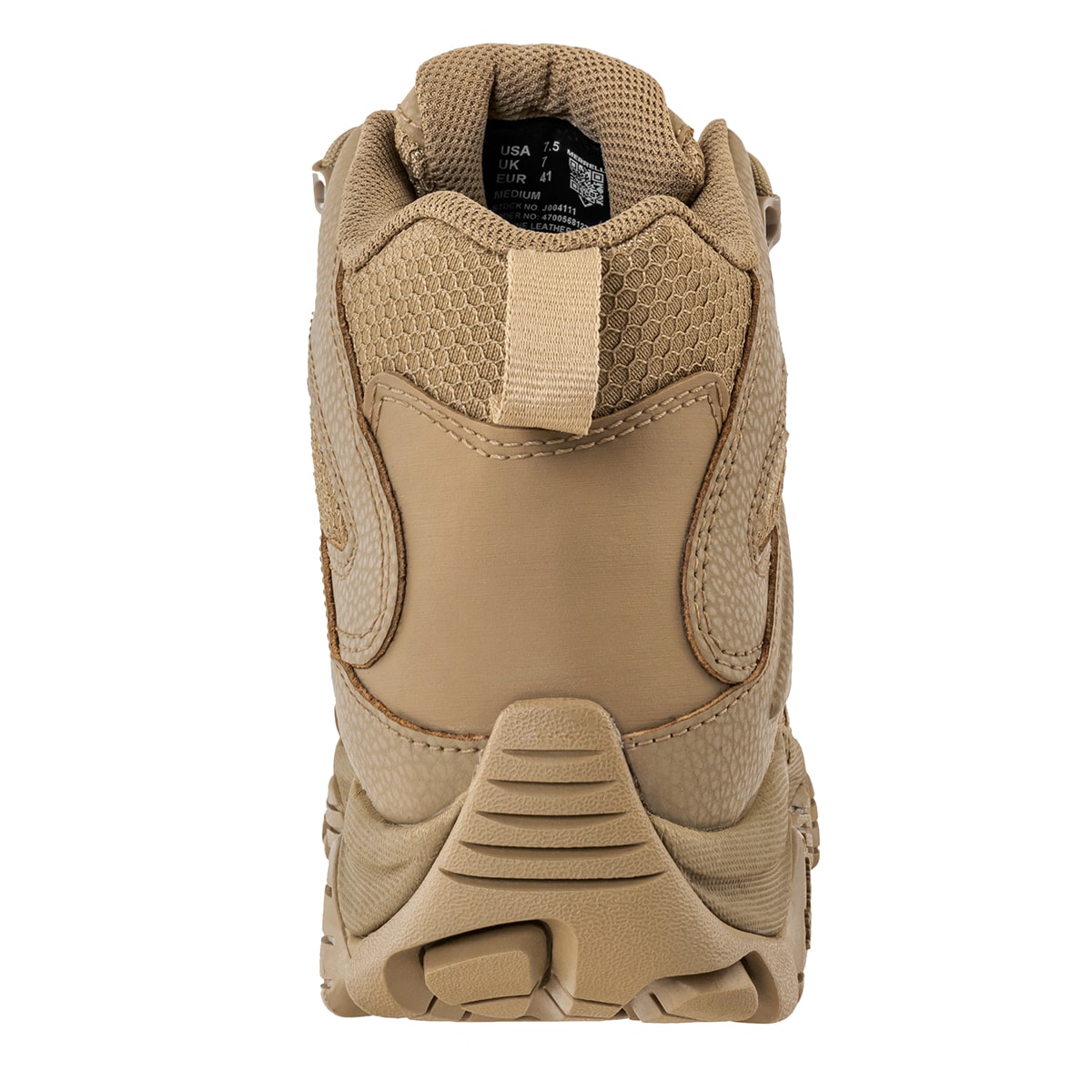 Merrell MOAB 3 Mid Tactical Waterproof Boots - Dark Coyote