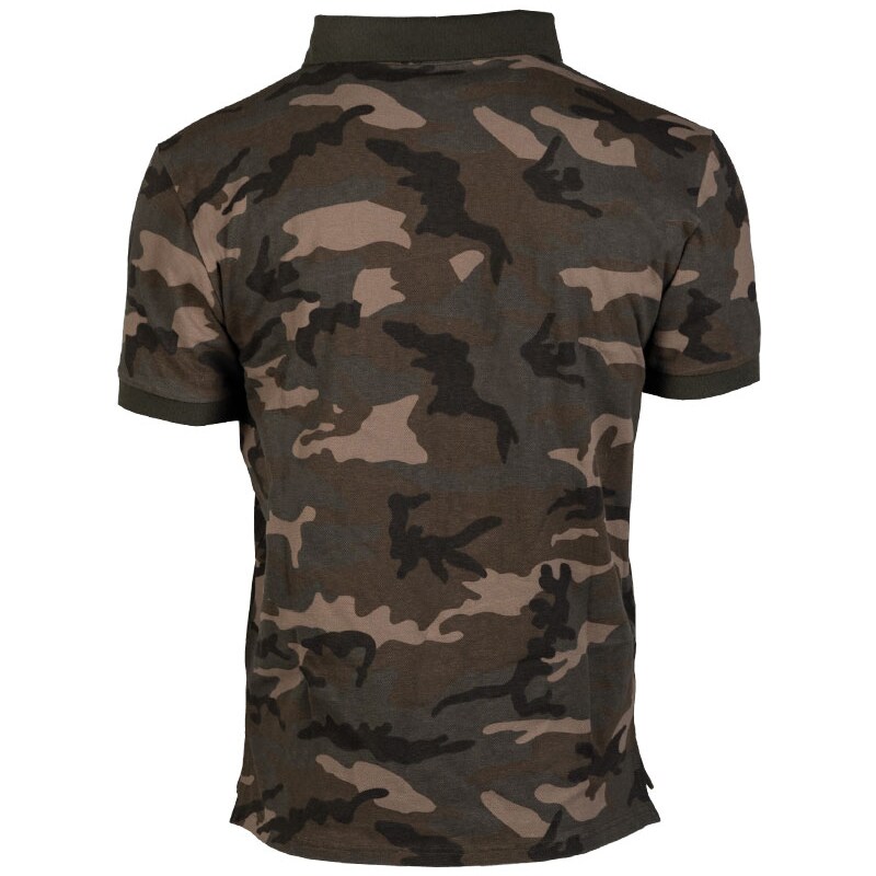 Mil-Tec Prewash polo shirt - Woodland