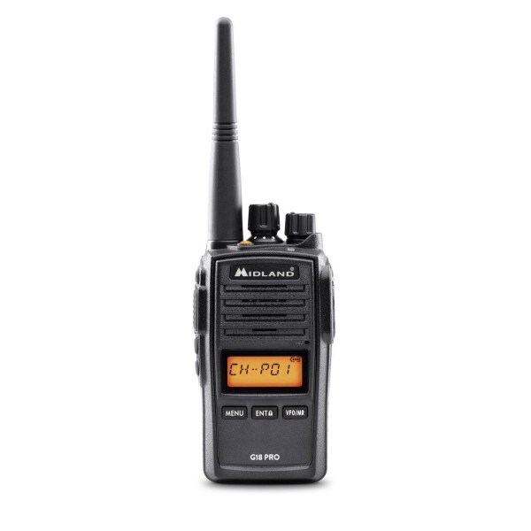 Midland G18 Pro PMR Radio - Black