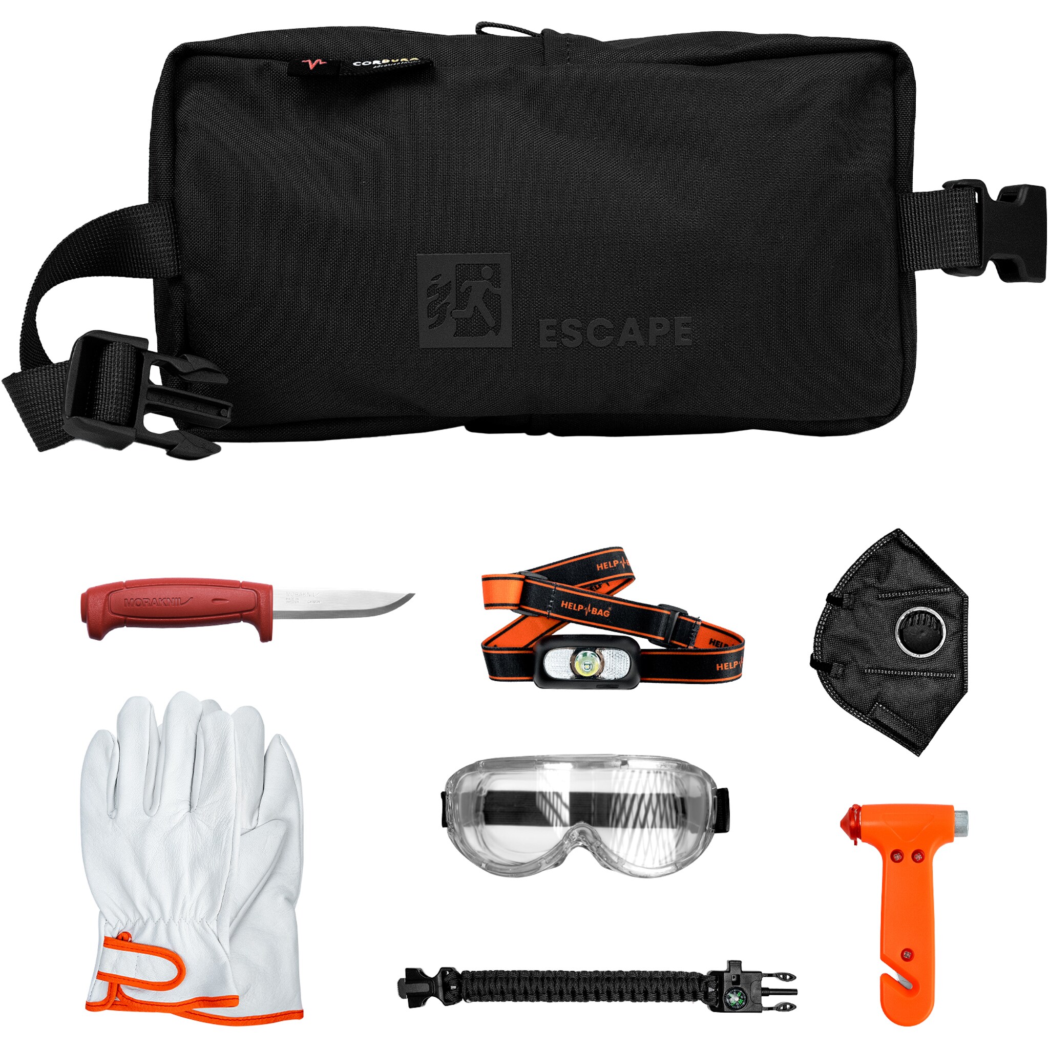 Help Bag Max Emergency Kit - Shadow Black