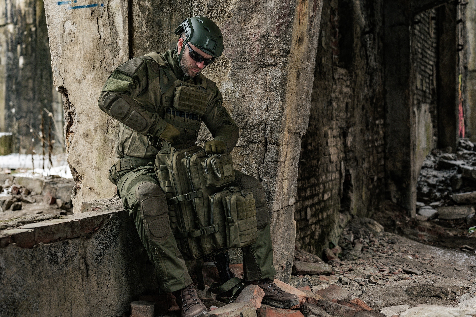 Mil-Tec Chimera Trousers - Olive