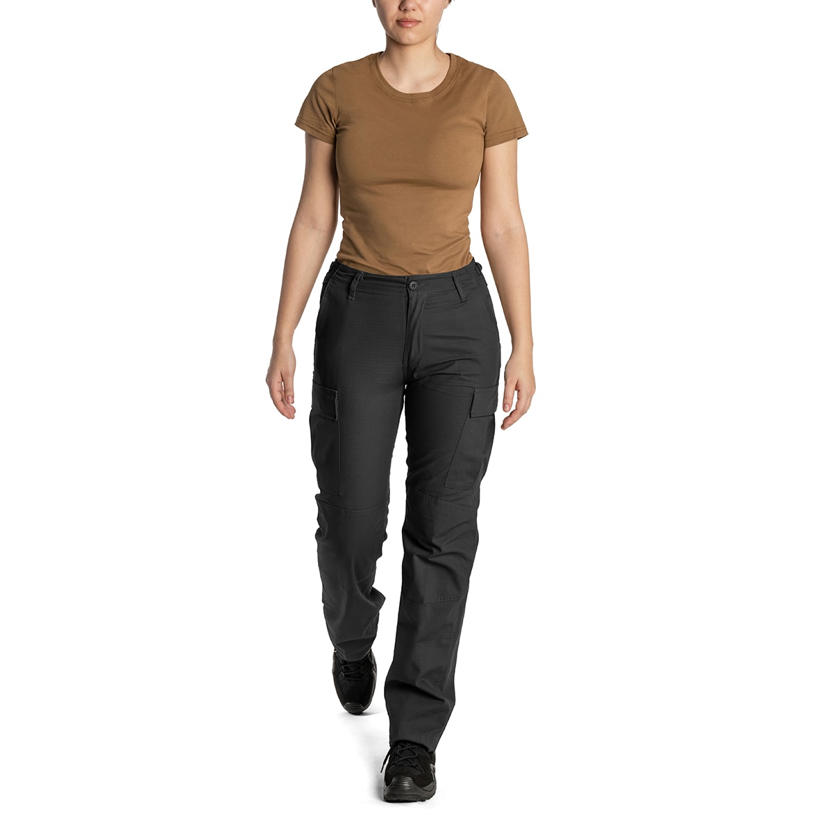 Brandit BDU Rip-Stop Women's Military Trousers Black