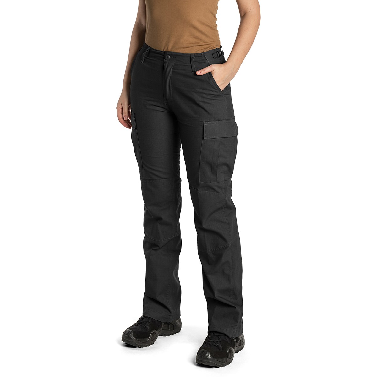 Brandit BDU Rip-Stop Women's Military Pants Black