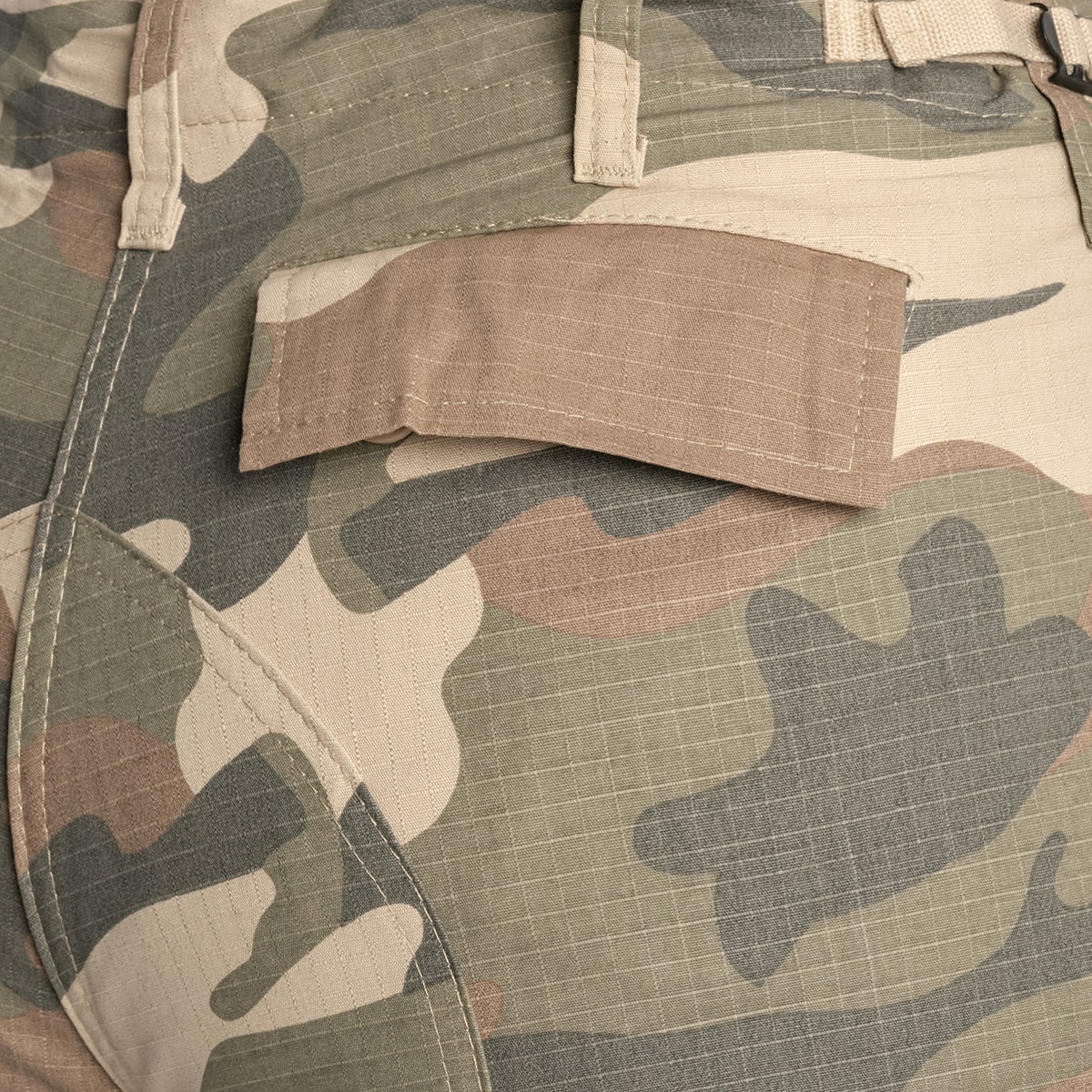 Brandit BDU Rip-Stop Women's Military Trousers - Light Woodland