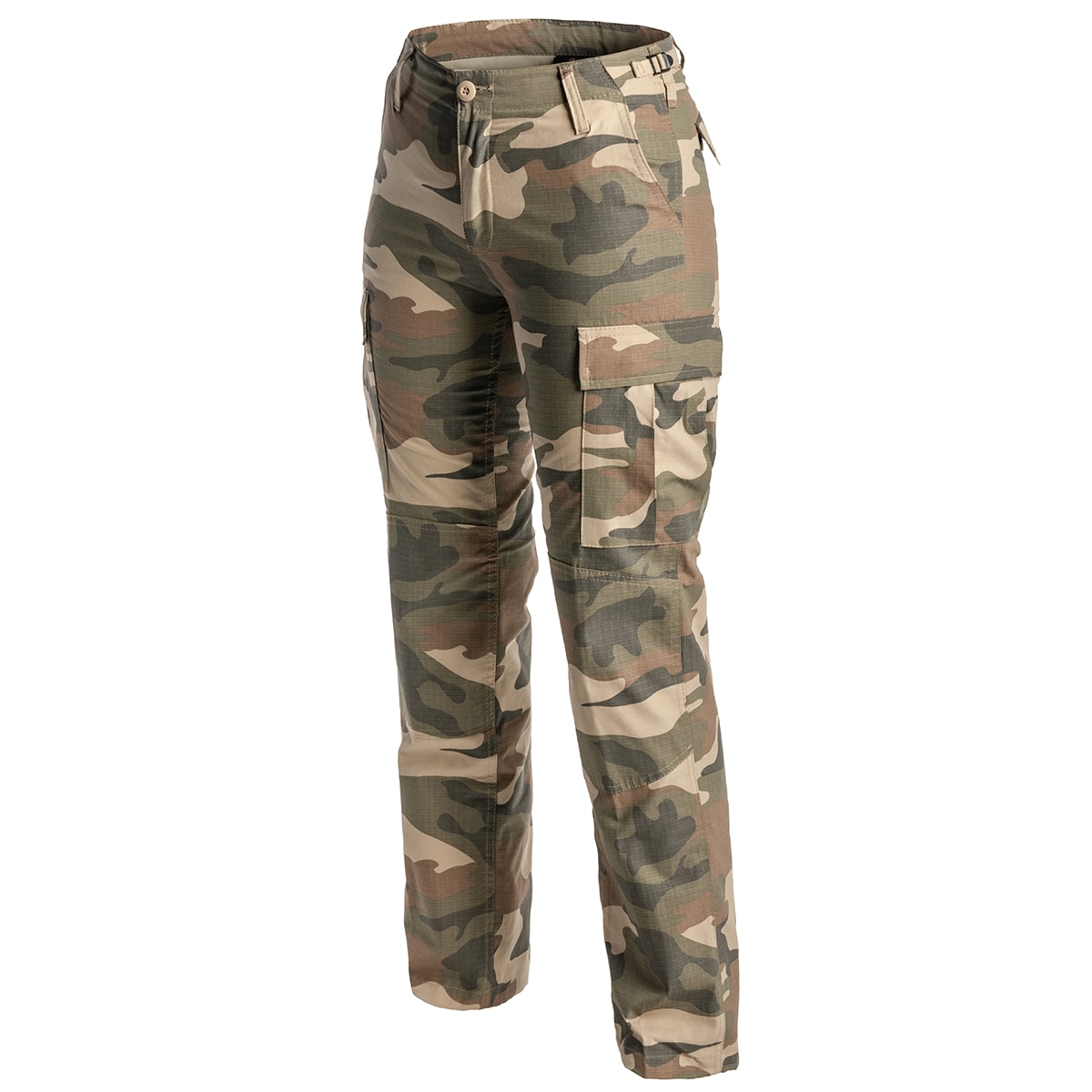 Brandit BDU Rip-Stop Women's Military Pants - Light Woodland