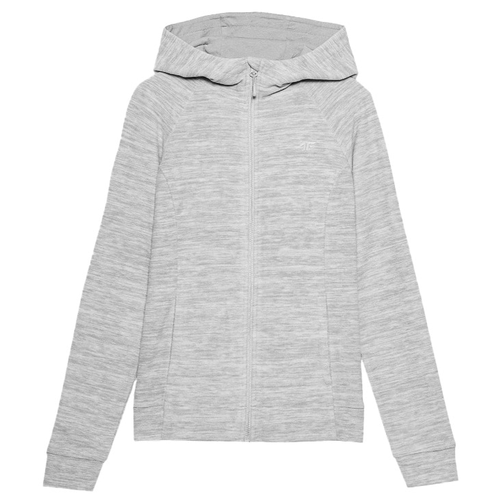 4F Womens fleece TFLEF050 - Cool light grey melange