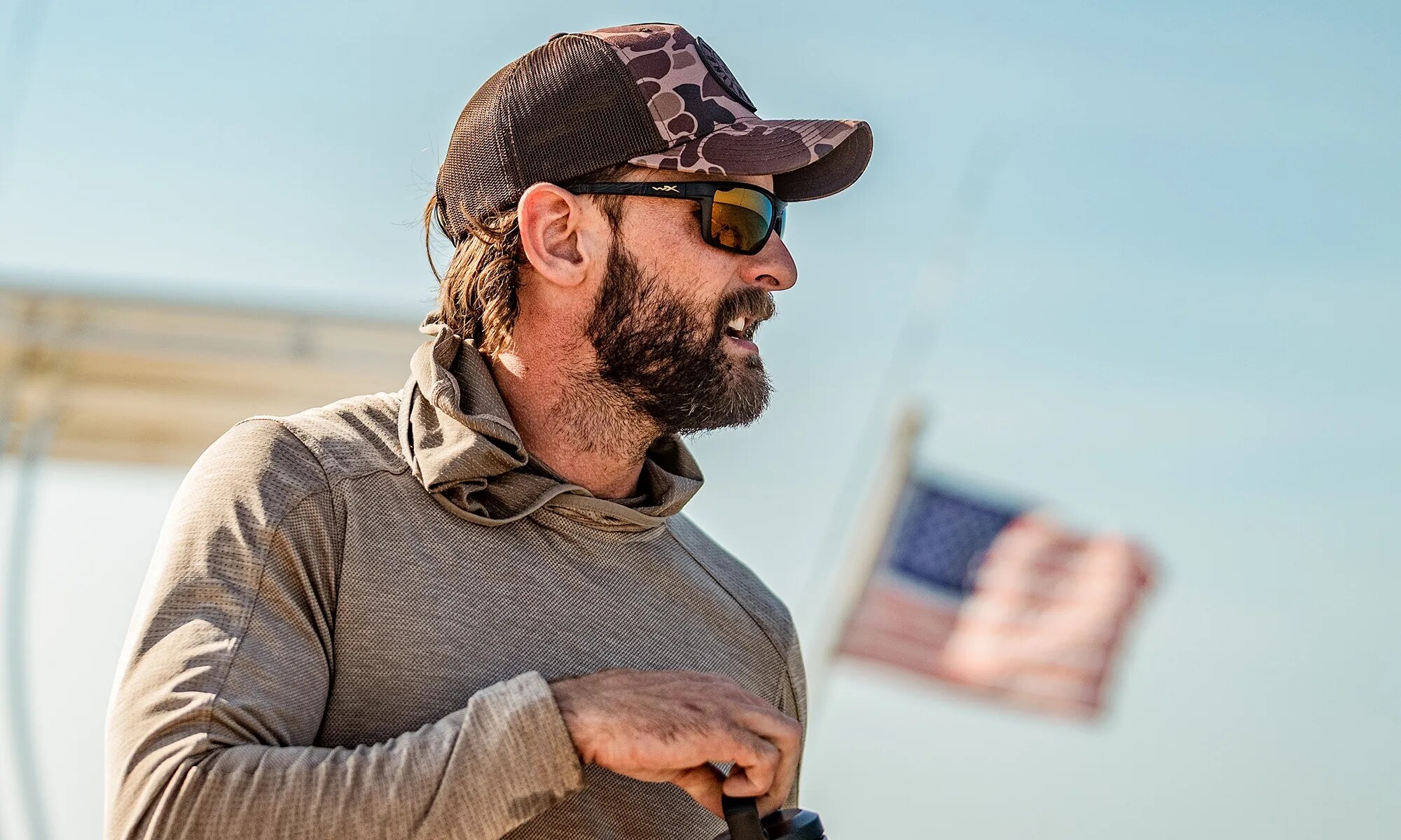 Wiley X Kingpin Captivate Polarized Glasses - Bronze Mirror/Matte Black