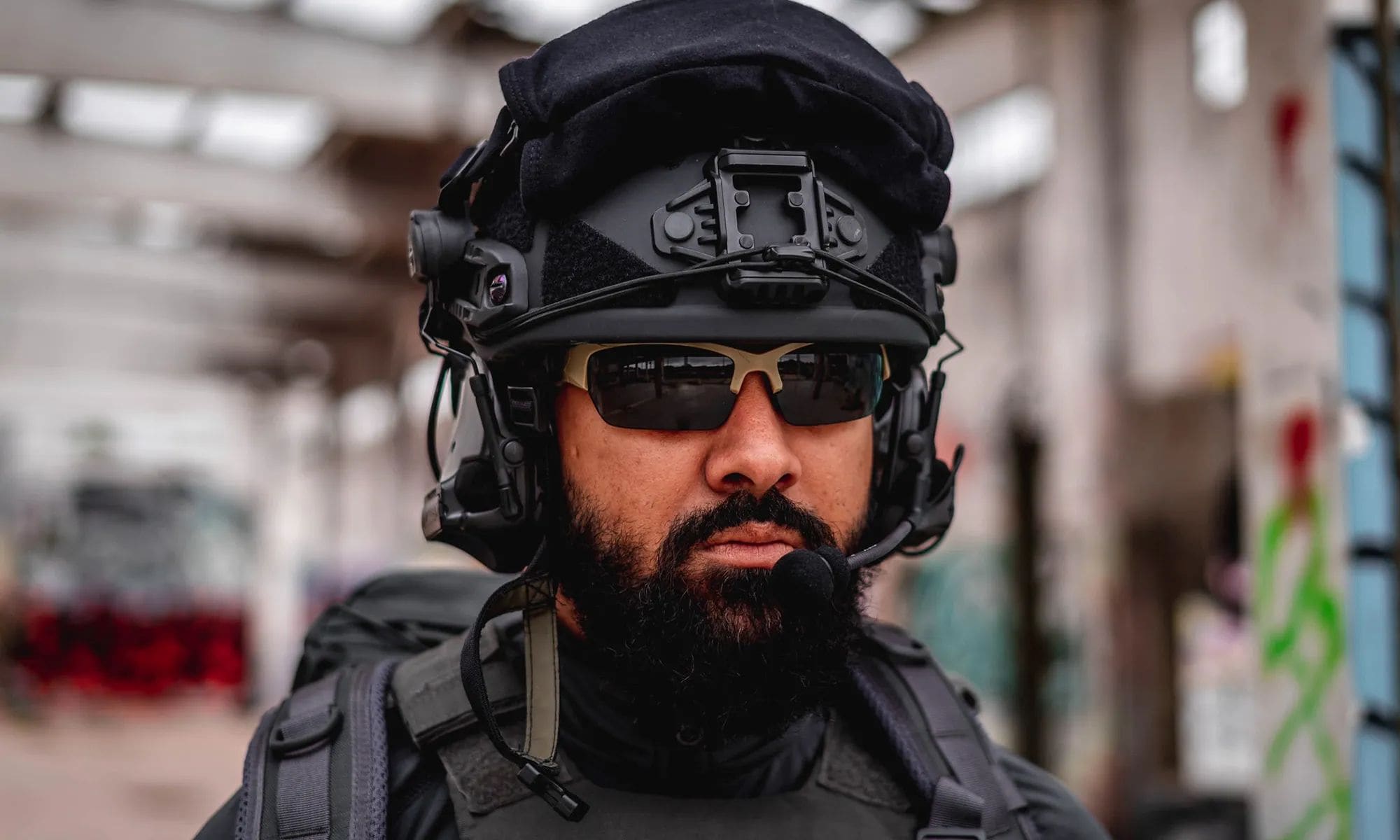 Wiley X Valor 2.5 Tactical Glasses 3-in-1 Set - Matte Tan