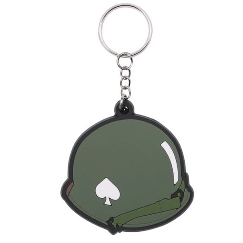 Fostex Keychain 506th PIR Helmet WWII 3D PVC