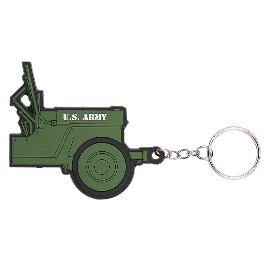 Fostex Keychain Jeep US Army 3D PVC