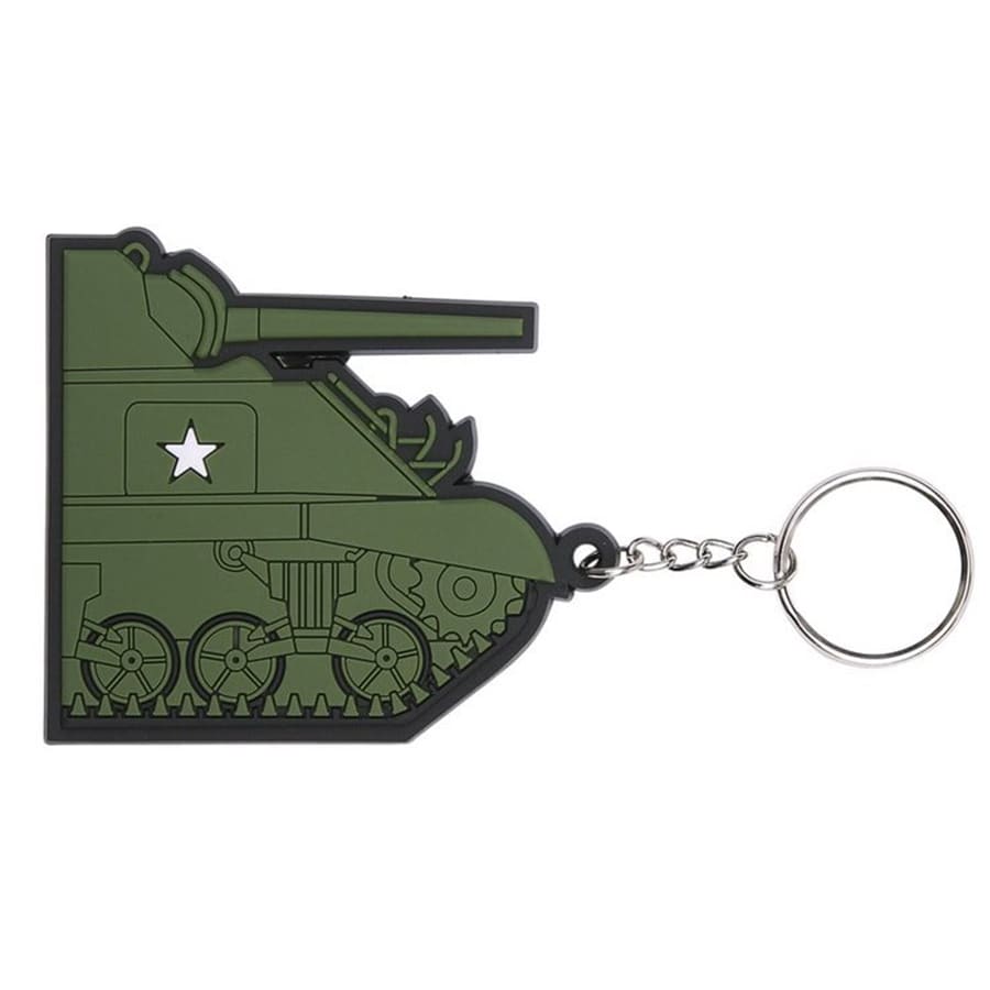 Fostex Keychain Sherman Tank 3D PVC