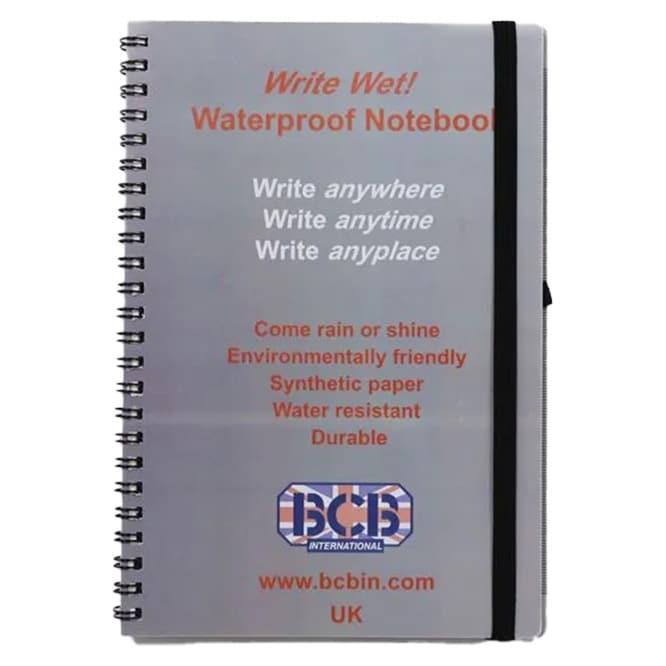 BCB A5 waterproof notebook