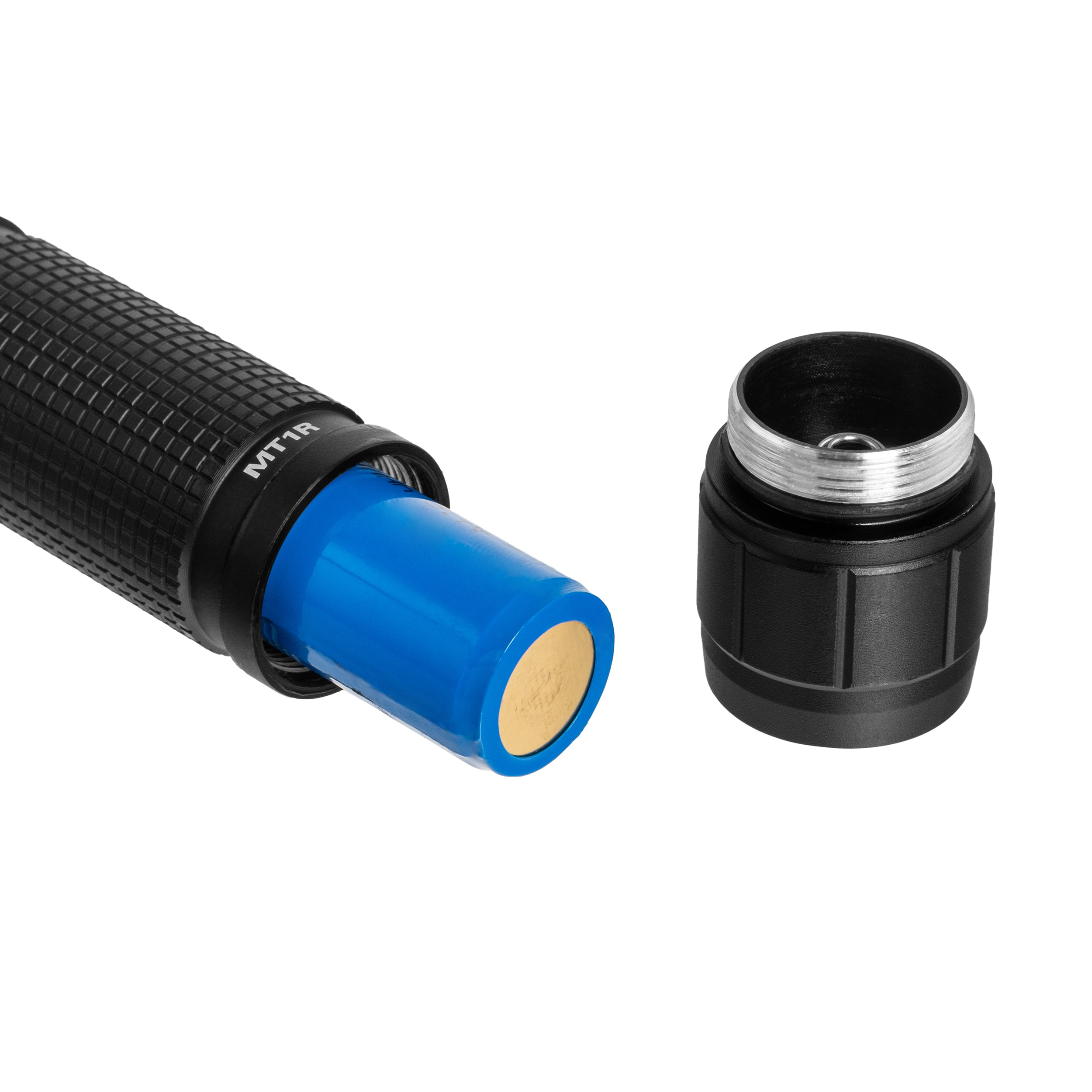 Mil-Tec Operator MT1R Recharge 500 lumens torch - Black