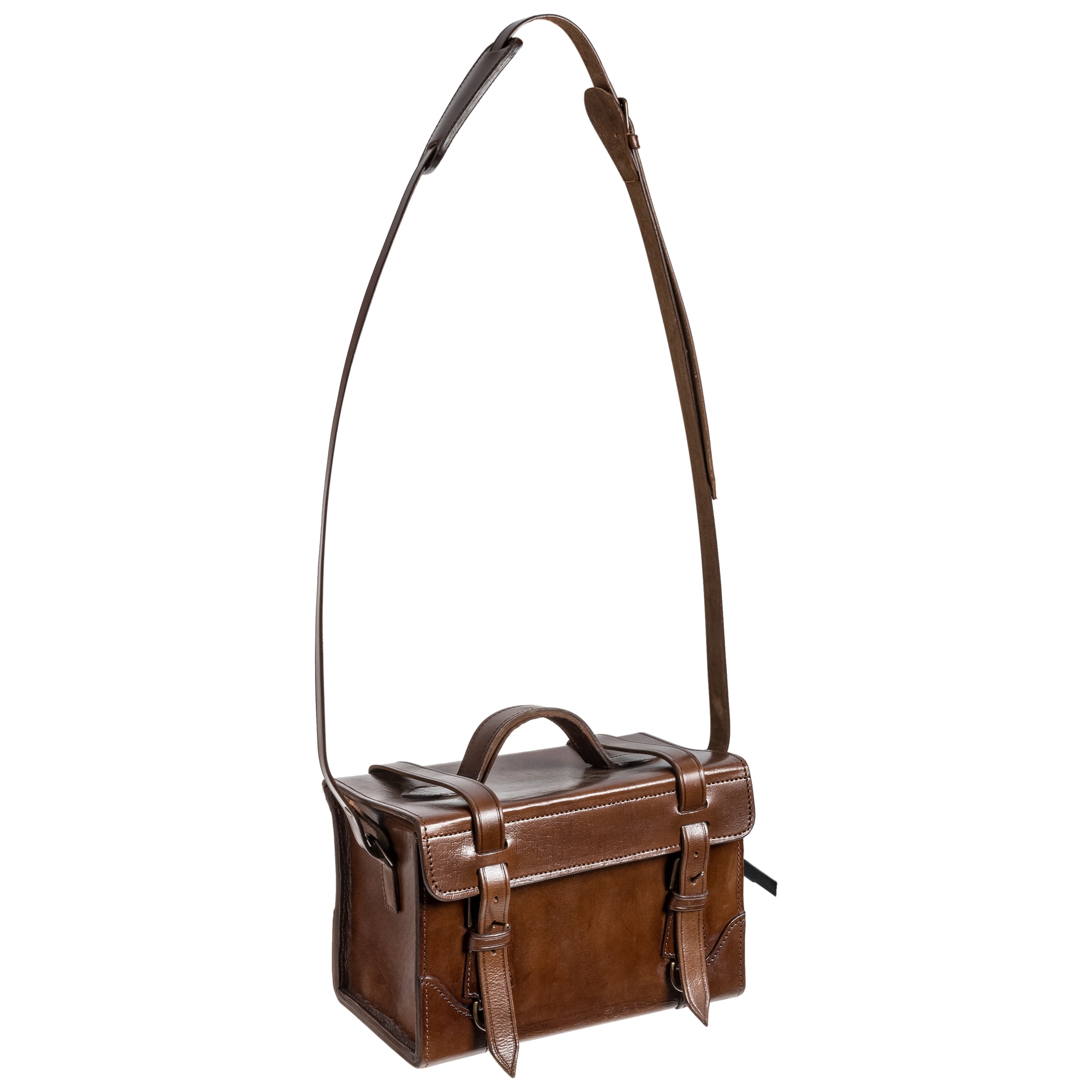 Mil-Tec Leather bag - Brown