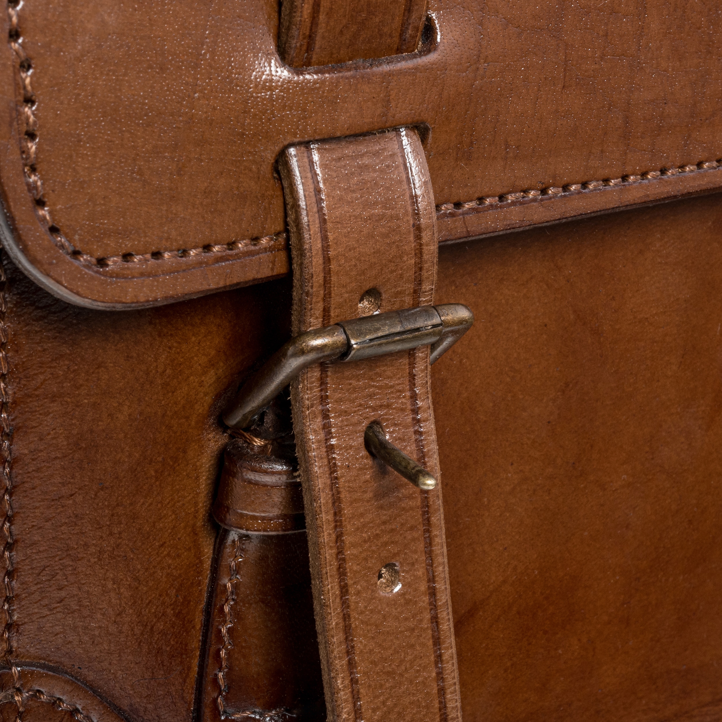 Mil-Tec Leather bag - Brown