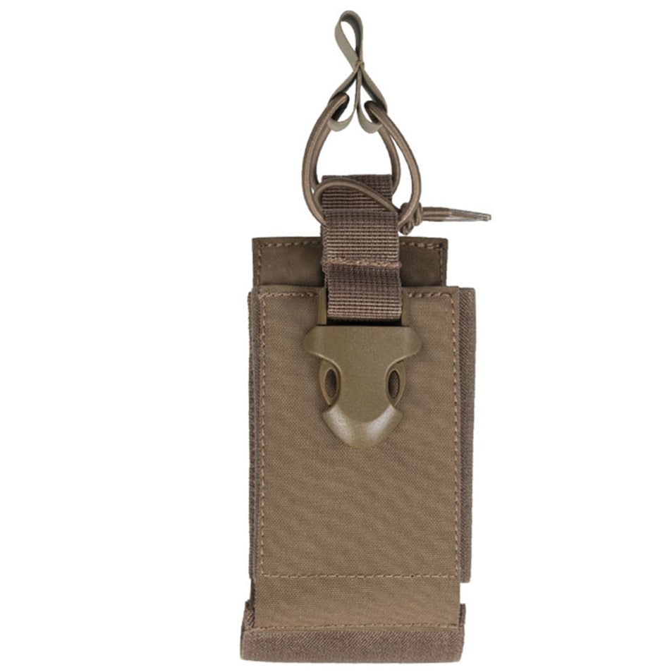 Mil-Tec MOLLE Radio Pouch - Dark Coyote