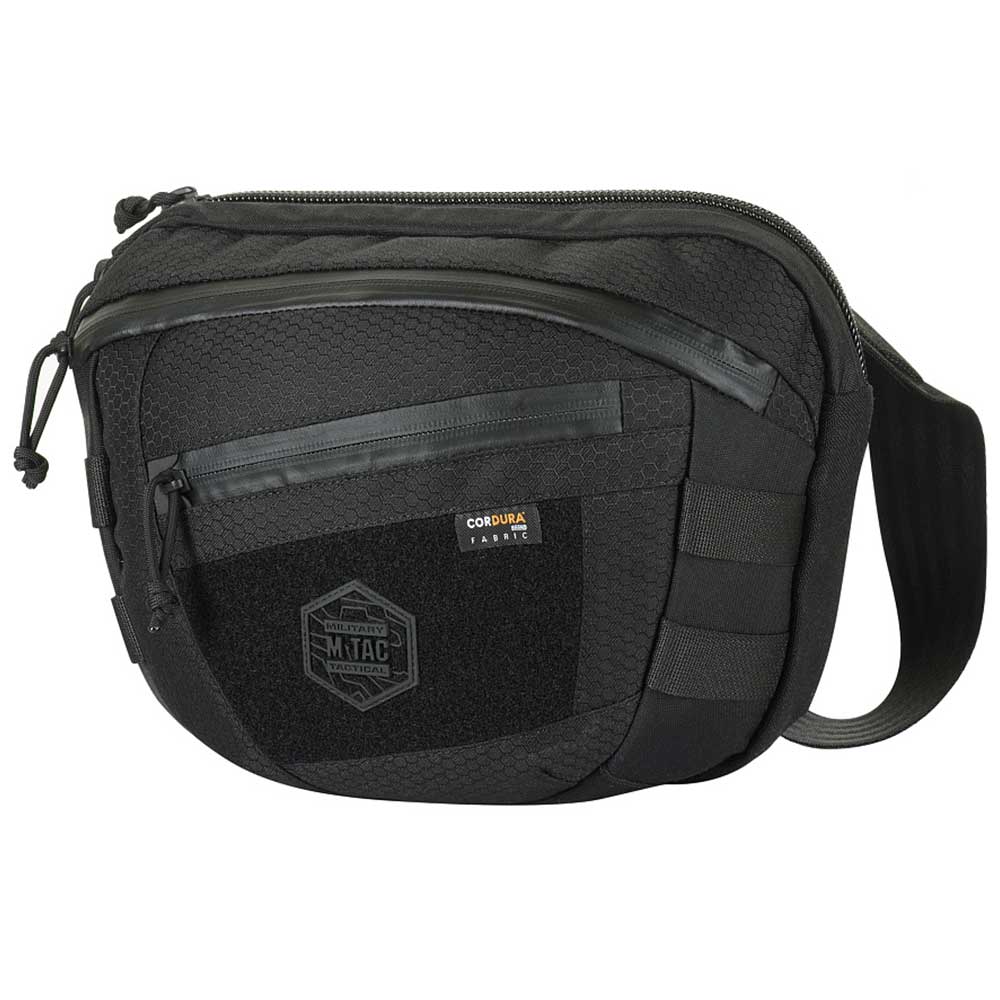 M Tac Spheara Hex Hardsling Bag Elite Large with Velcro Black Buy Online MILITARY.EU Shop