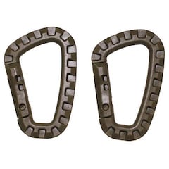 Plastic Carabiner MFH Coyote