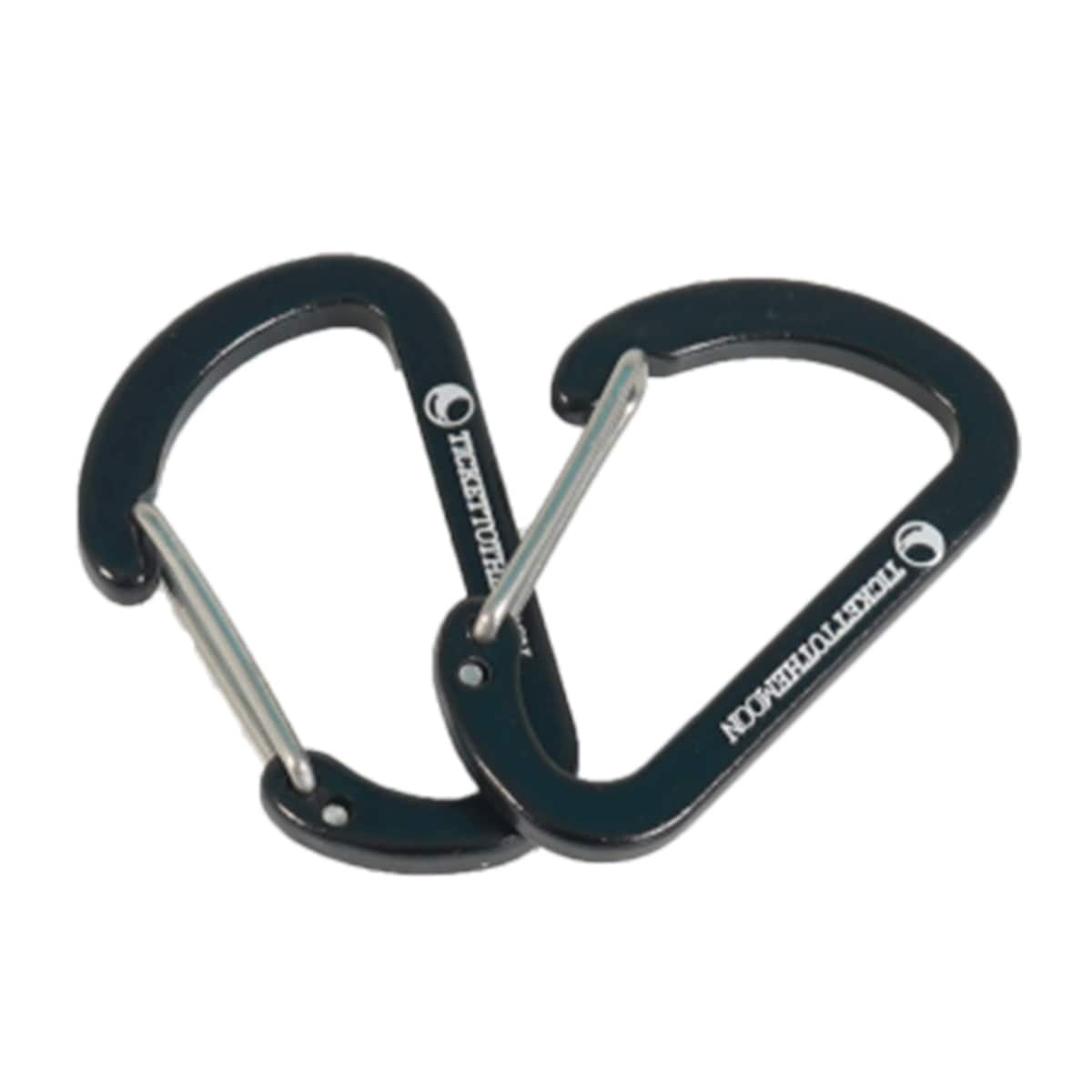 Ticket to the Moon Carabiner Aluminum Black - 8 pcs.