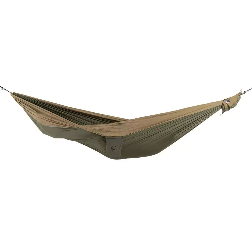 Ticket To The Moon King Size Hammock - Army Green/Brown