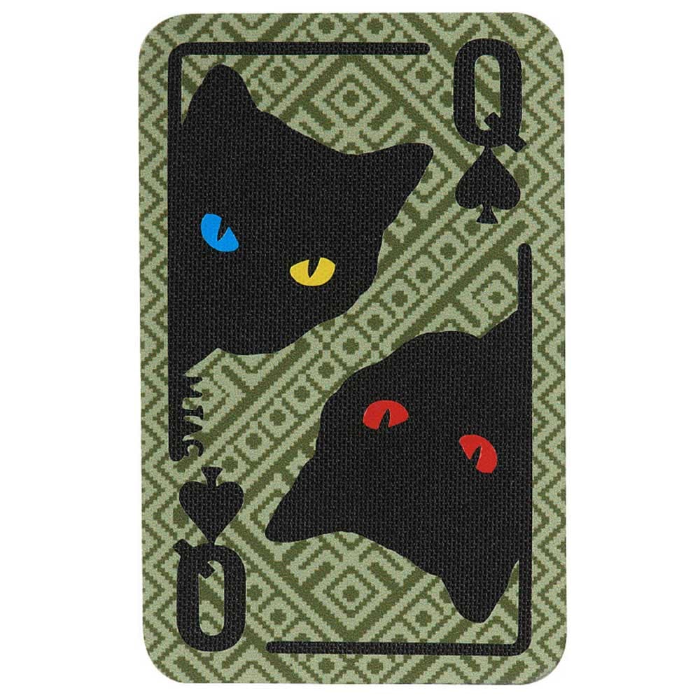 M-Tac Queen Of Spades Patch - Olive