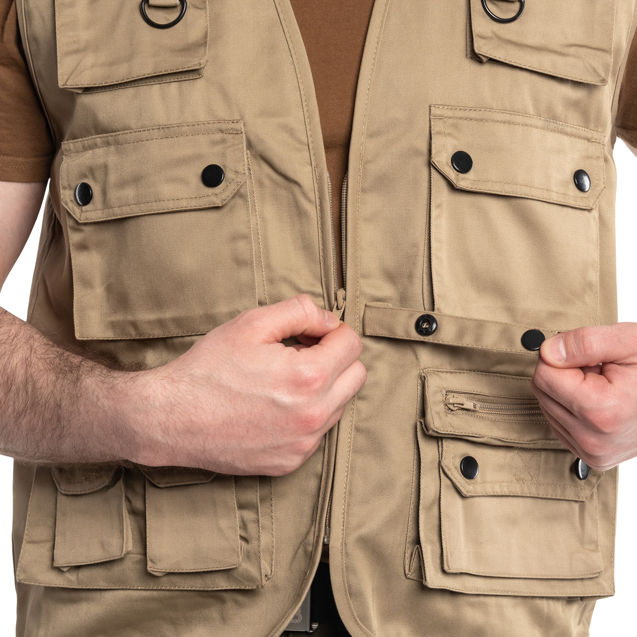 Mil-Tec Vest - Khaki