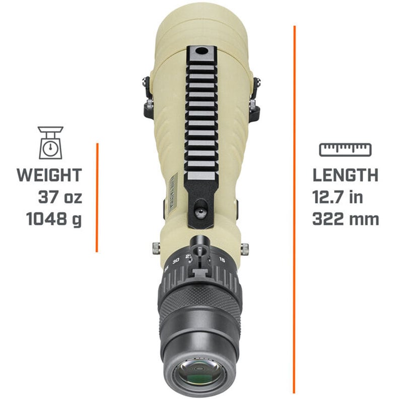 Bushnell Elite Tactical LMSS2 8-40x60 TREMOR4 spotting scope