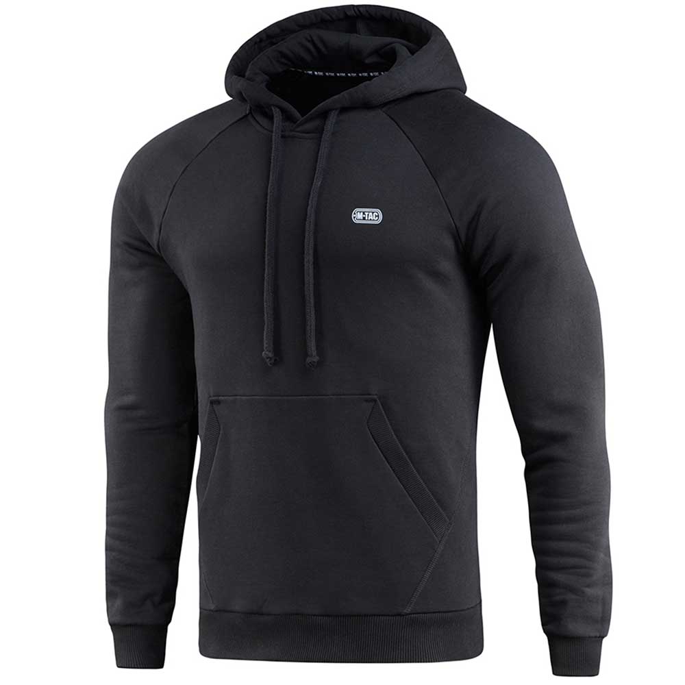 M-Tac Hoodie Cotton Raglan Hard - Black