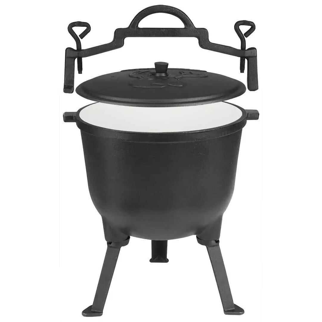 Rossner Enamel cast iron cauldron 8 l