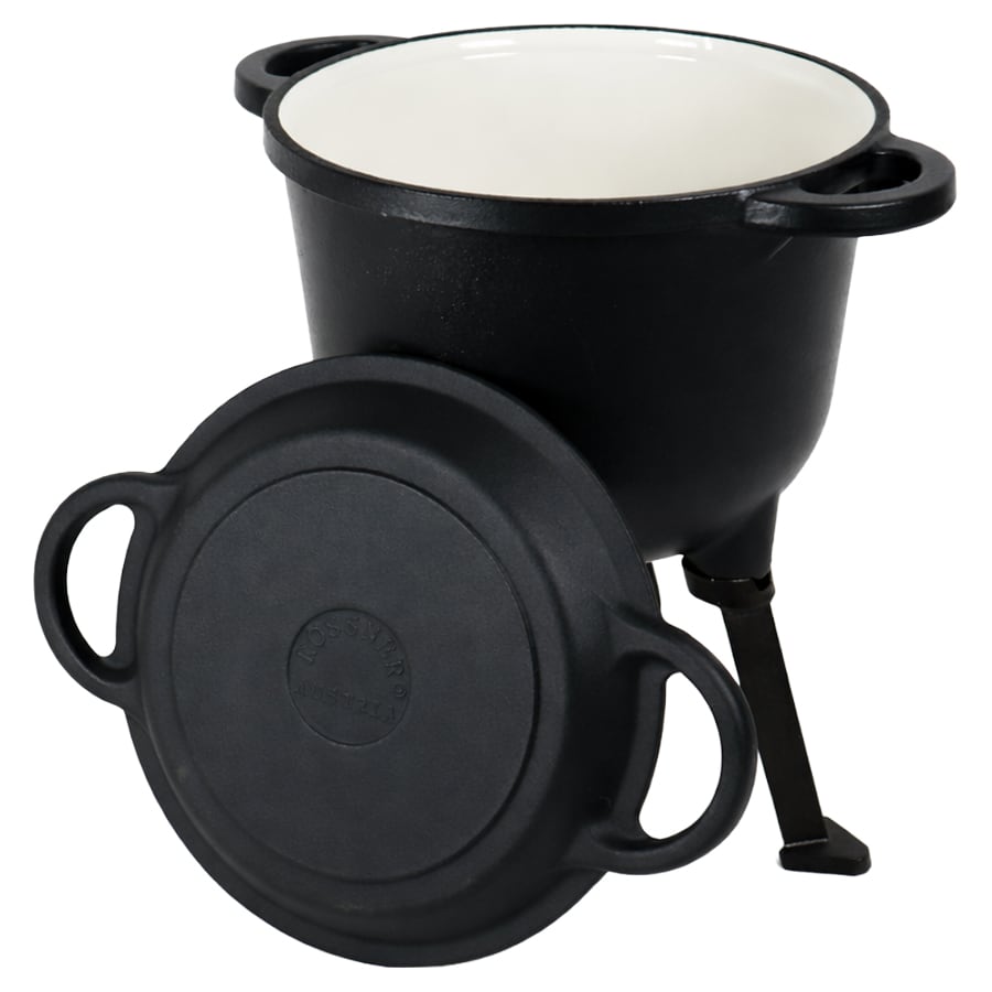 Rossner 2in1 Enameled Cast Iron Cauldron 8 l