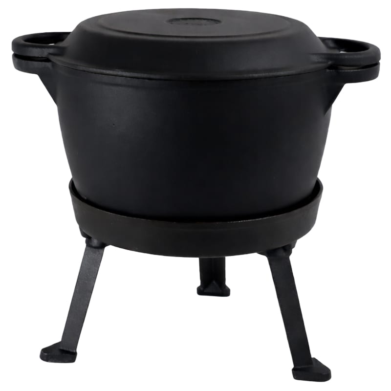 Rossner 3in1 iron enamelled cauldron 10 l