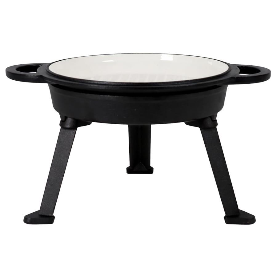 Rossner 3in1 iron enamelled cauldron 10 l