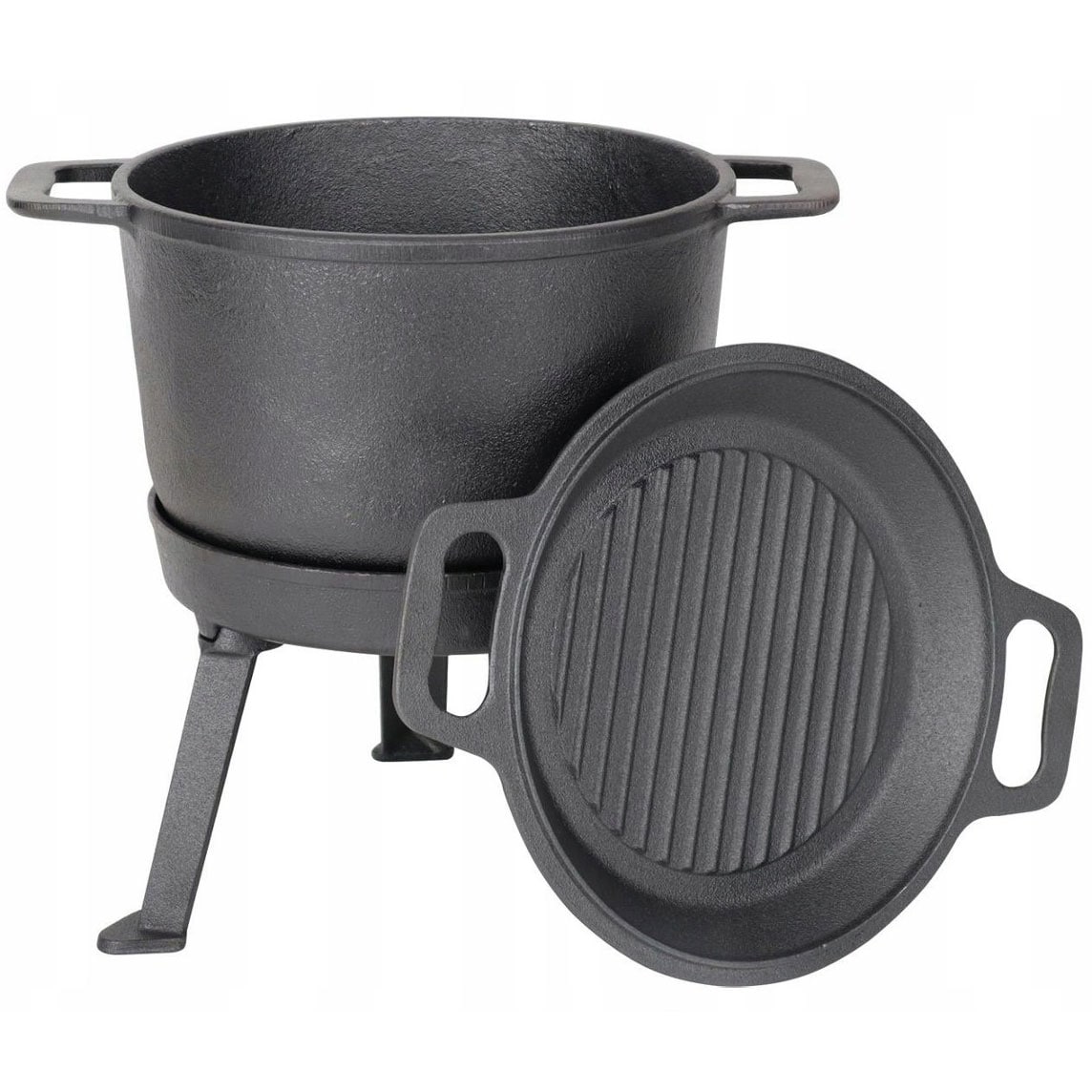 Rossner 3in1 iron cauldron 10 l