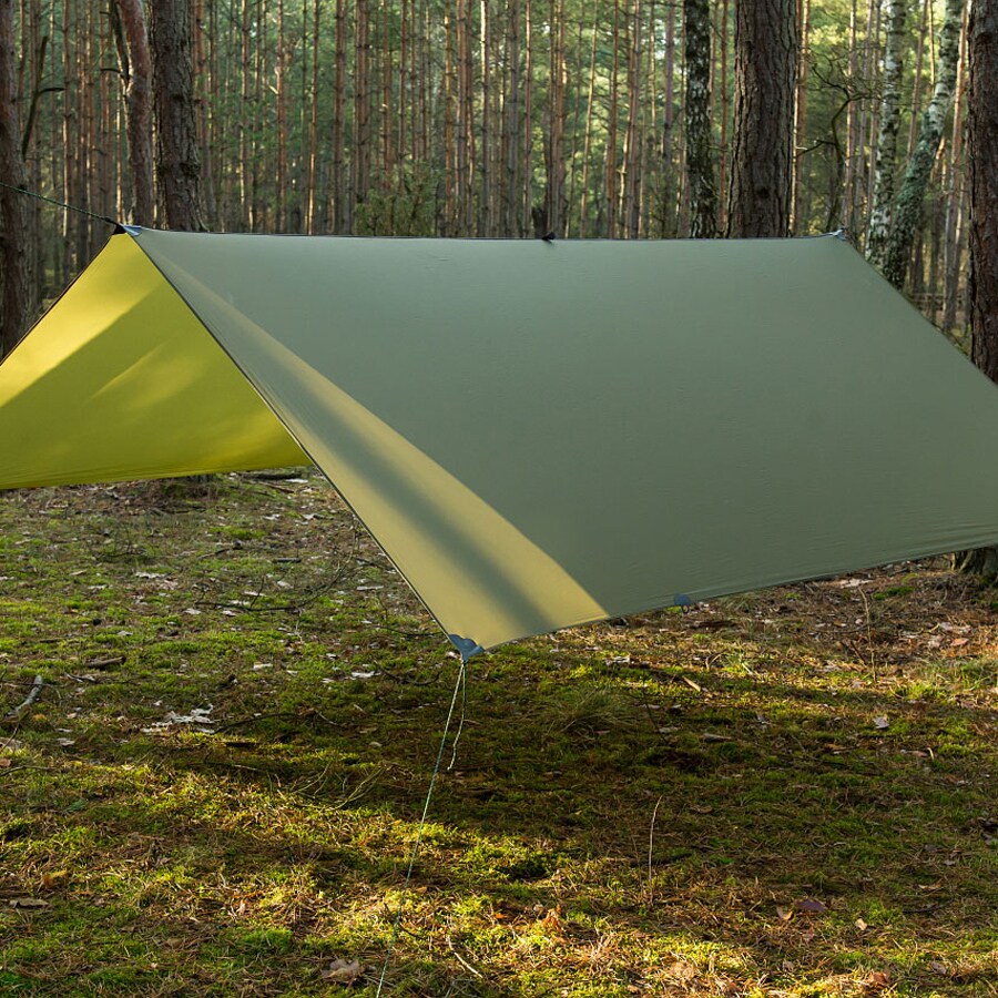 Lesovik Groza Ultralight Tarp 3x3 - Crocodile Green