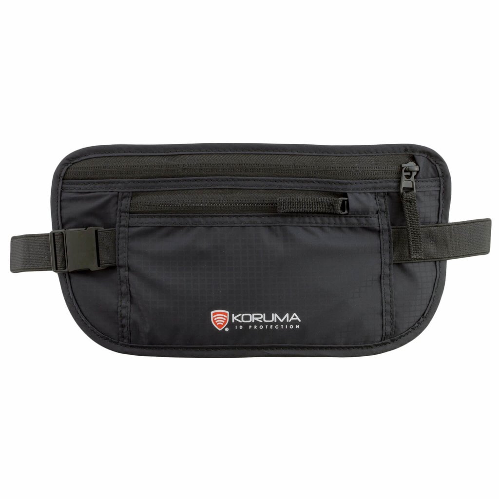 Koruma RFID Stop Waist Pack - Black