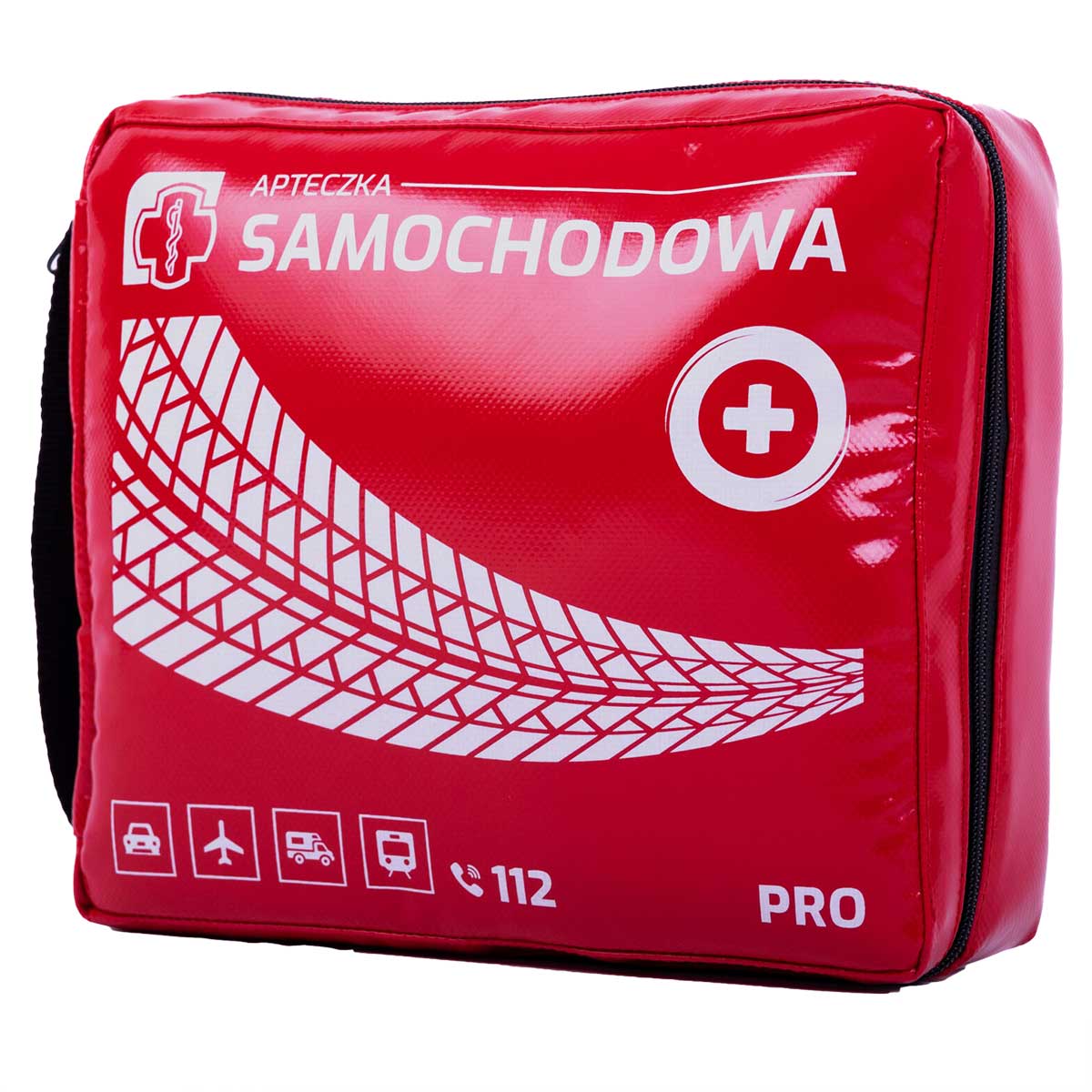 Medaid PRO car first aid kit with equipment - Red