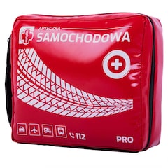 Medaid PRO car first aid kit with equipment - Red